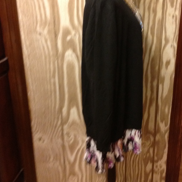 NEW Melissa McCarthy Seven Ink Sweater Purple 3X 4X 5X OVERSIZED - Picture 6 of 8